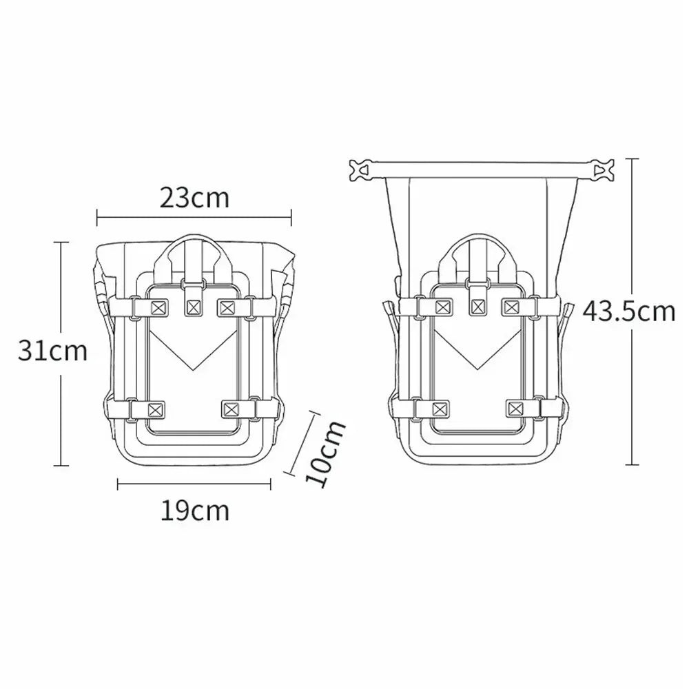 Waterproof Bag / Frame Crash Bars Bag