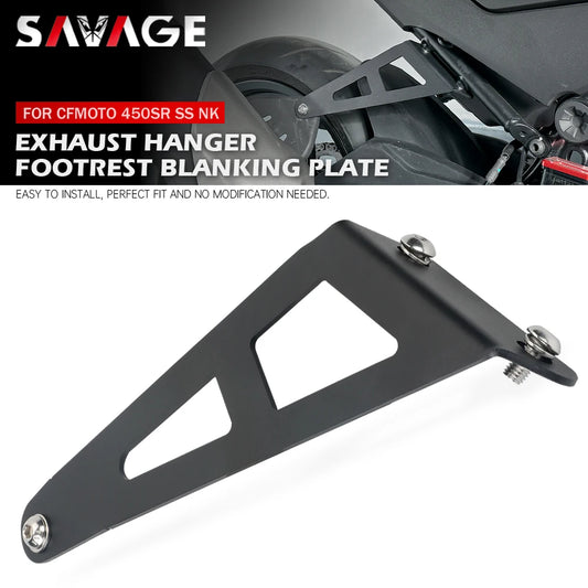 Rear Footpeg - Remove Exhaust Hanger Bracket