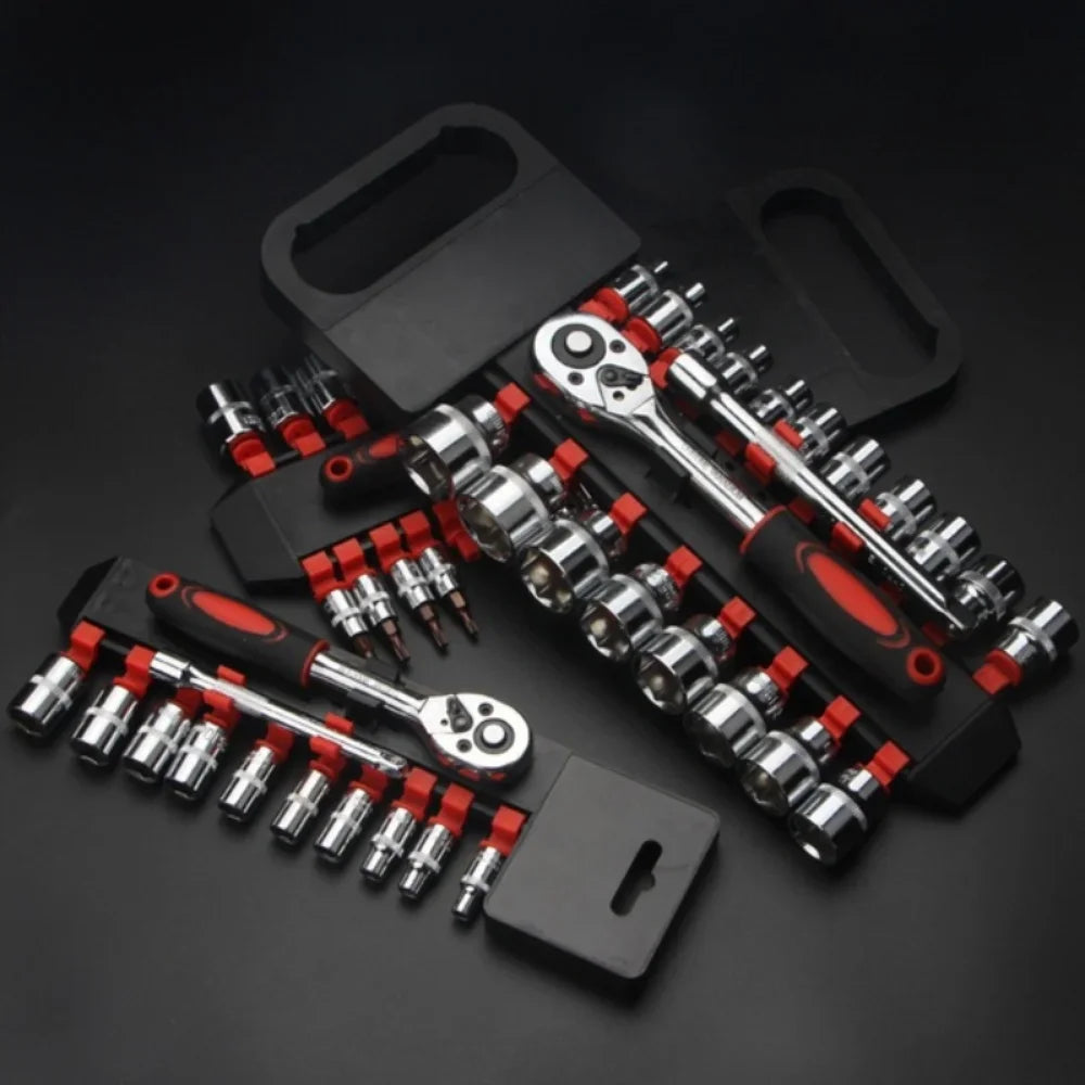 Compact 12 Pcs Set Wrench Socket