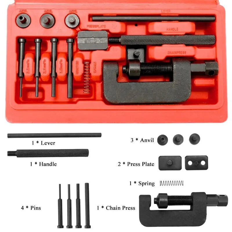 13PCS Chain Repair Tool Set